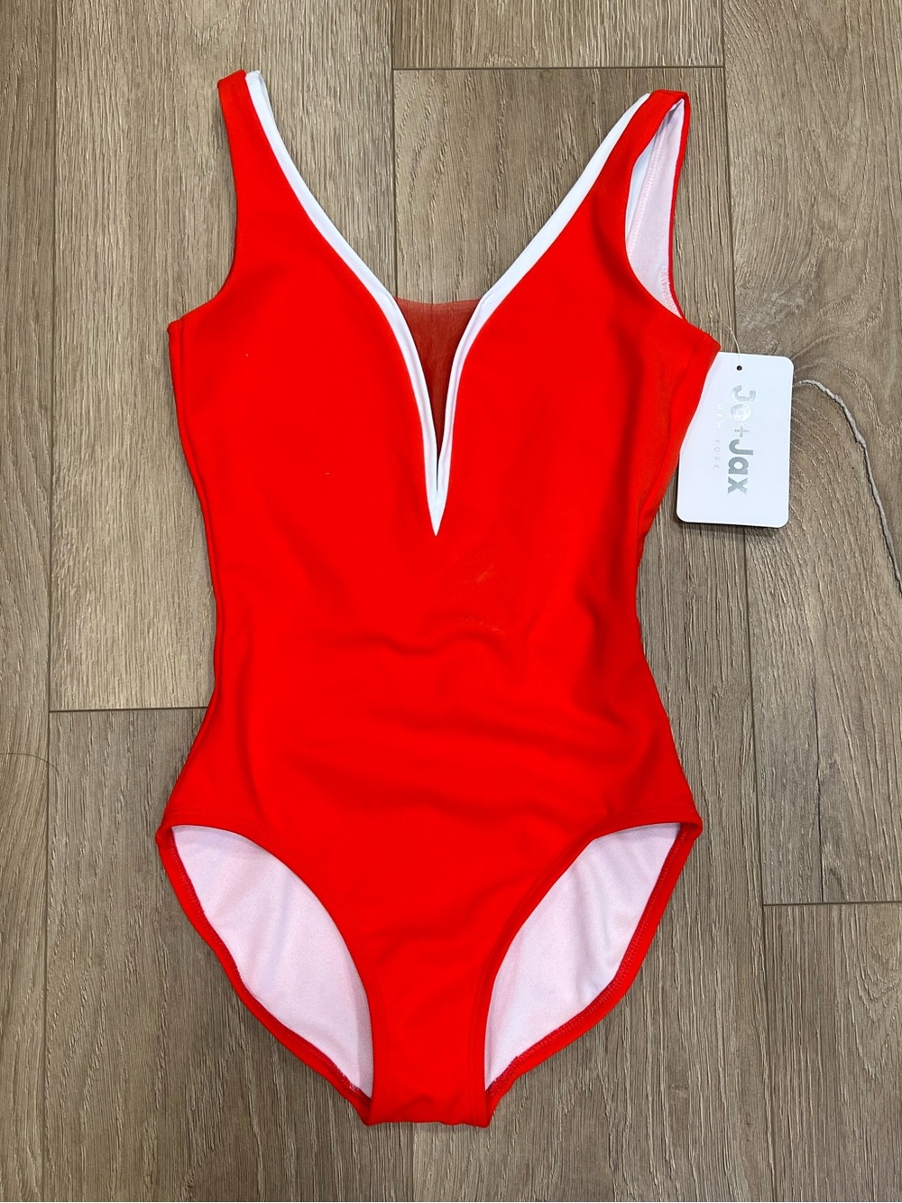 NWT Jo+Jax Plunge Leo XXSA Cayenne